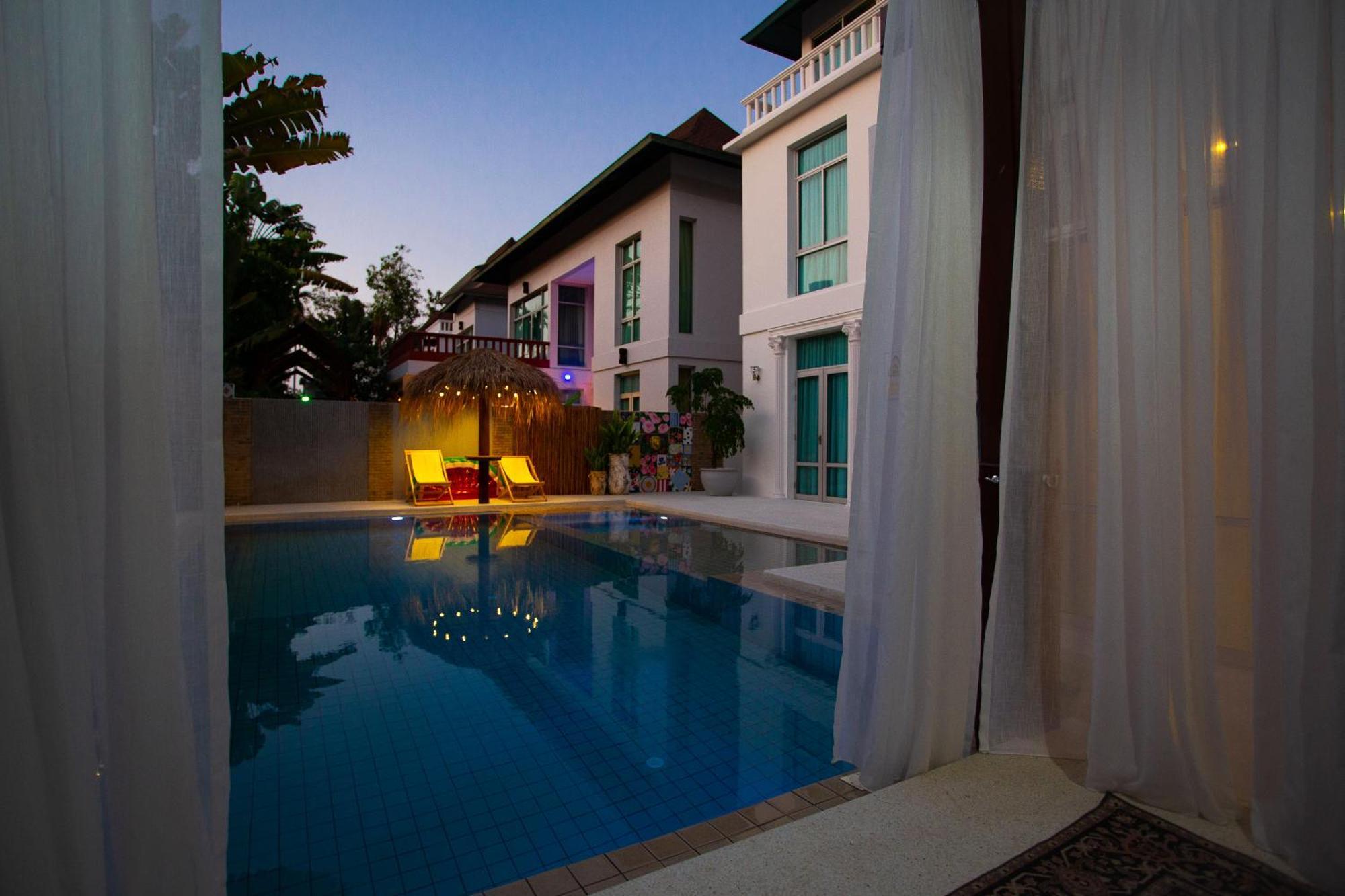 Nagawari Art Maldives Pattaya Villa ナ・ジョムティエン エクステリア 写真