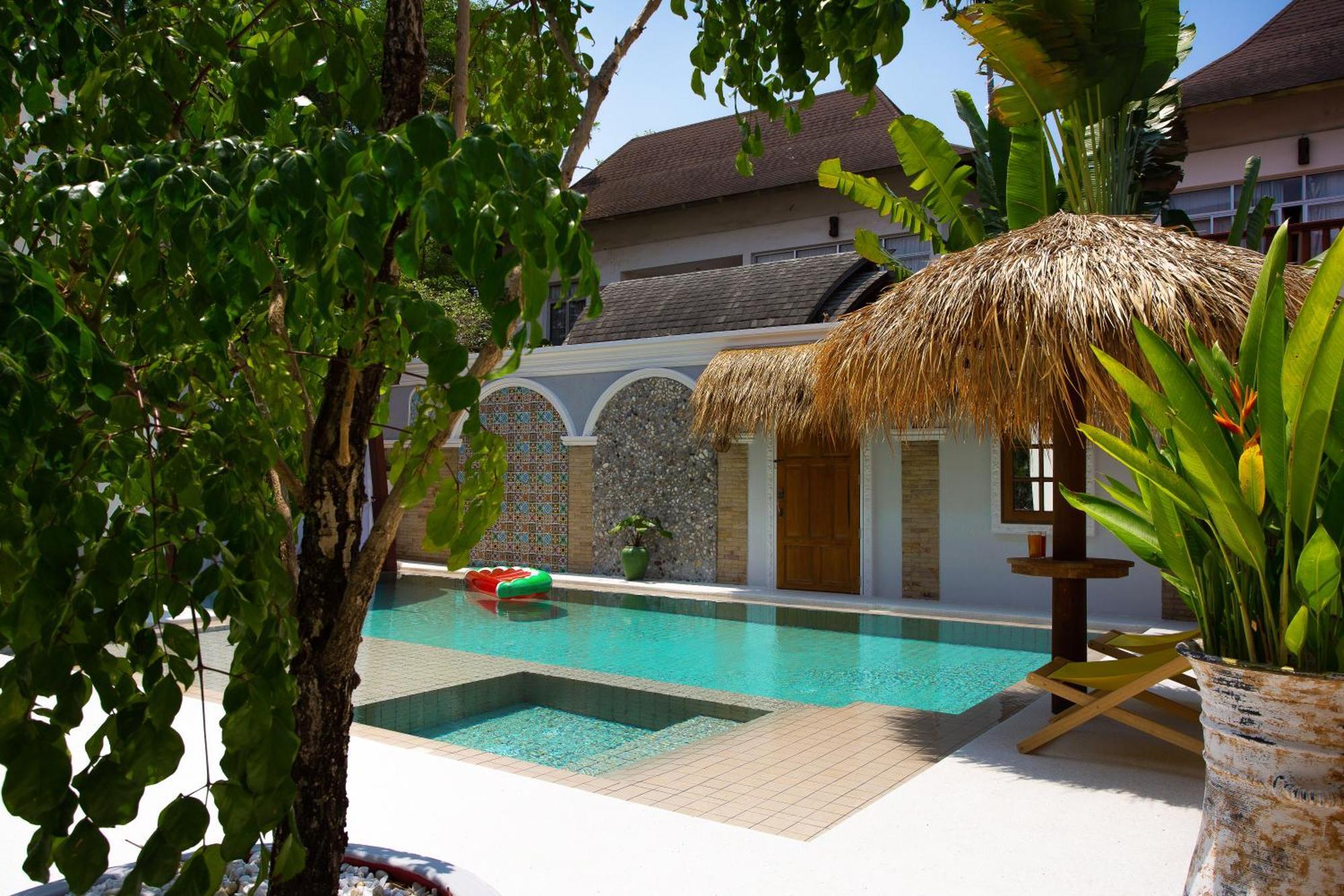 Nagawari Art Maldives Pattaya Villa ナ・ジョムティエン エクステリア 写真